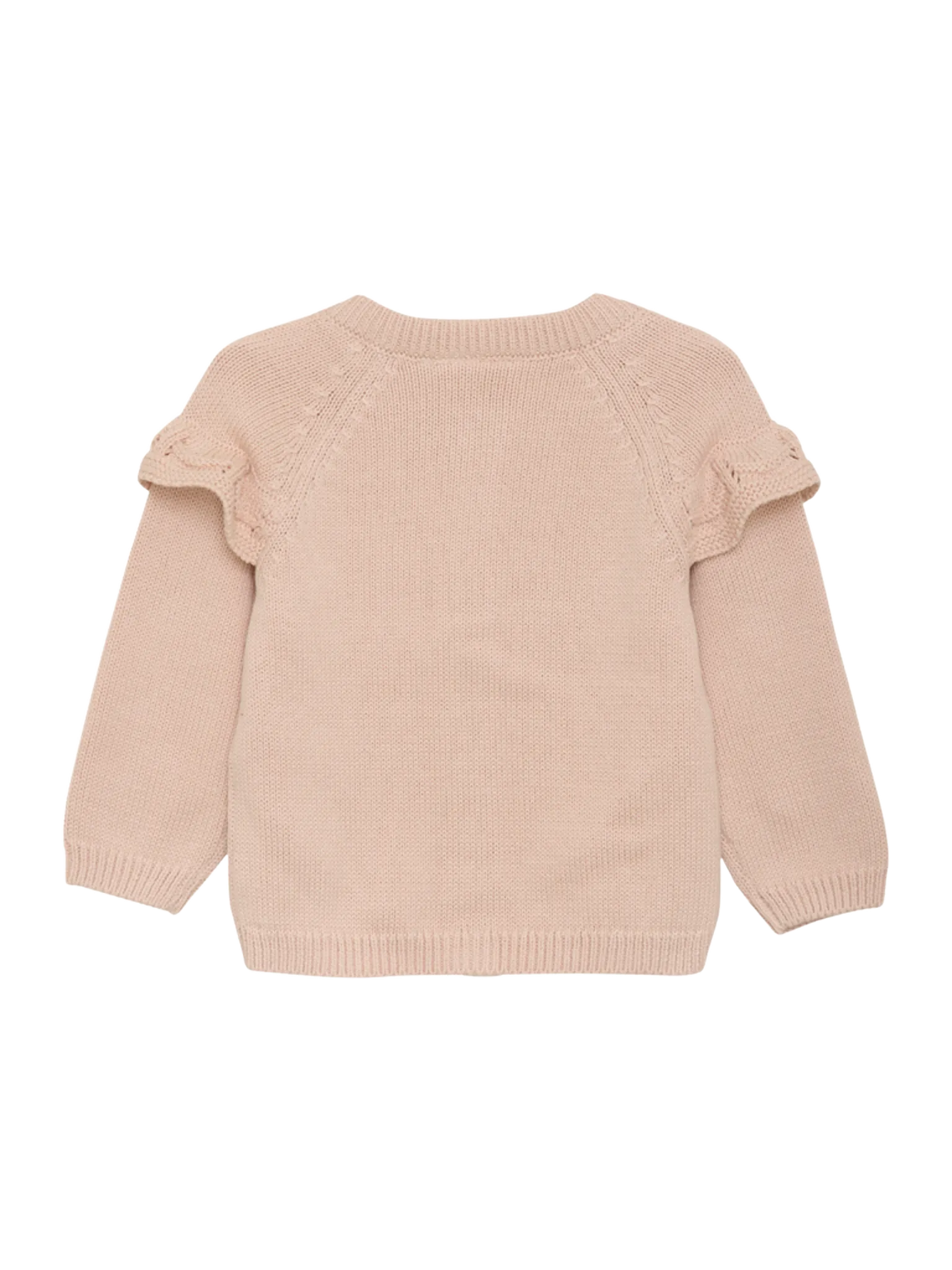 (210290) Cardigan Knit - Peach Whip