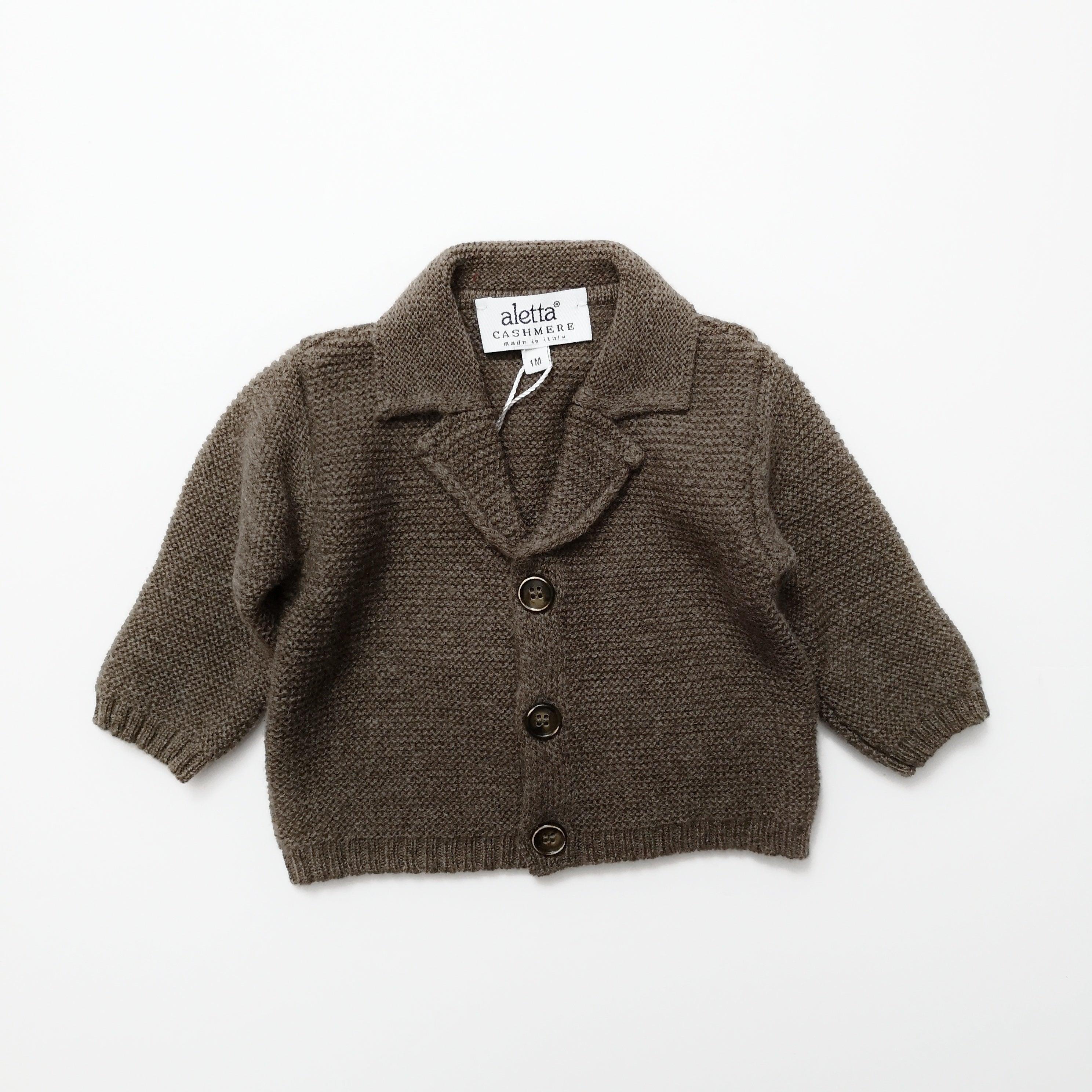 [60%OFF] Cashmere blend cardigan 3M (sample)