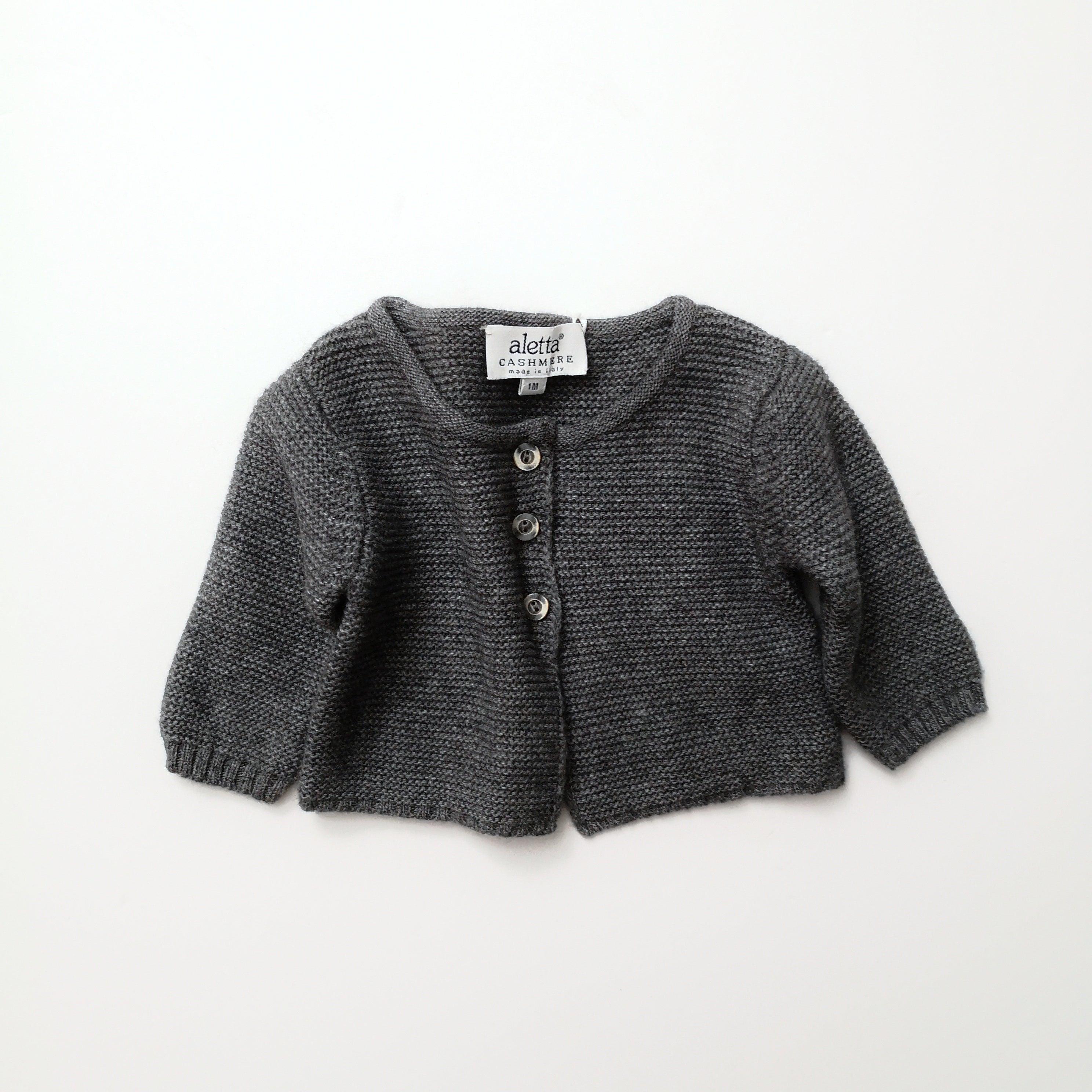 [60%OFF] Cashmere blend cardigan 3M (sample)