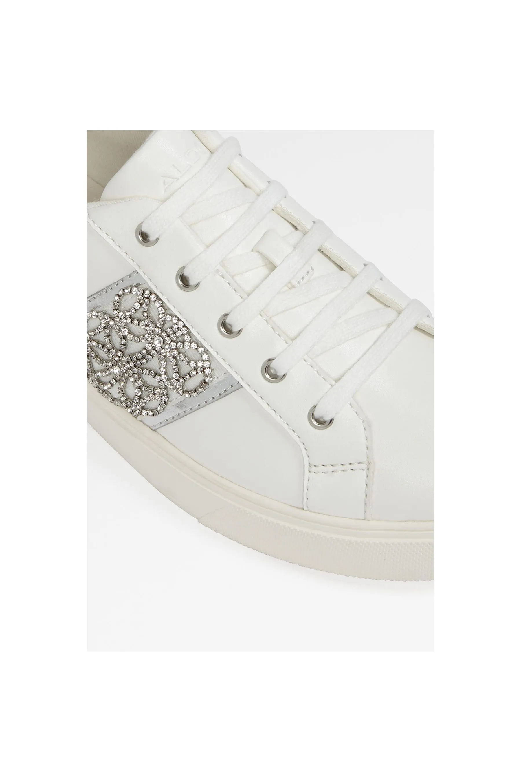 ALDO Abaledia White Women Sneakers|akgalleria.com