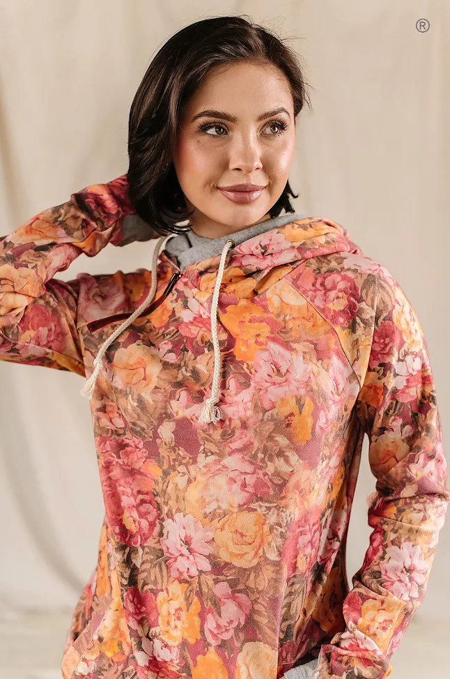 Ampersand Avenue - Doublehood Sweatshirt - Oopsie Daisy