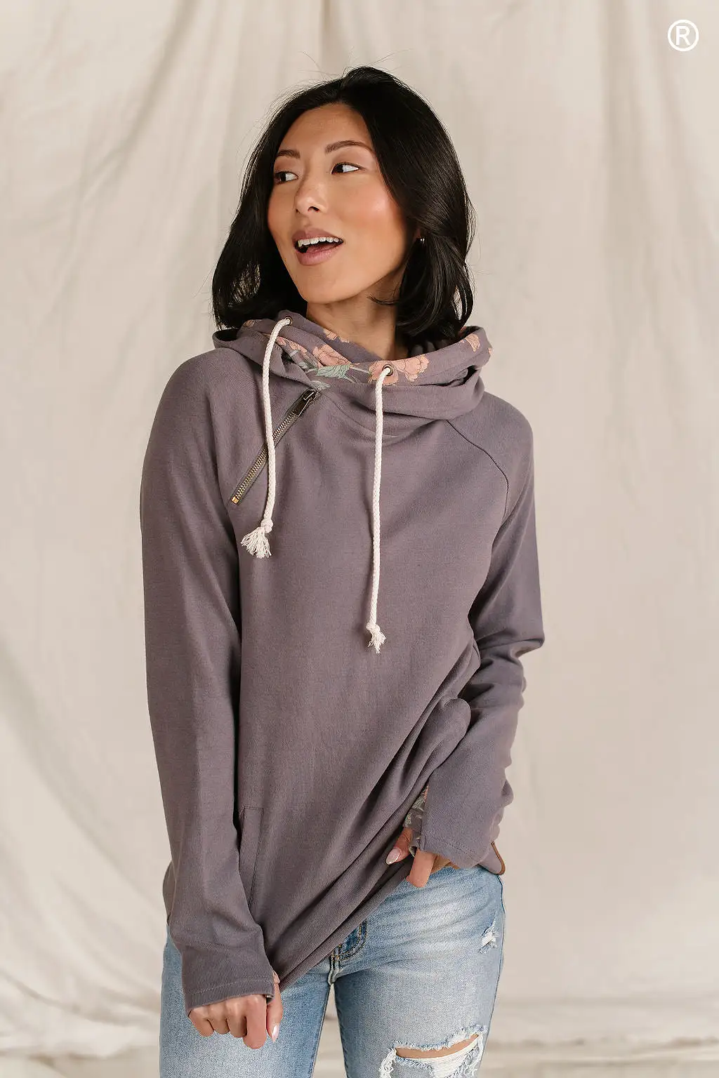 Ampersand Avenue - Doublehood Sweatshirt - Tickle My Fancy