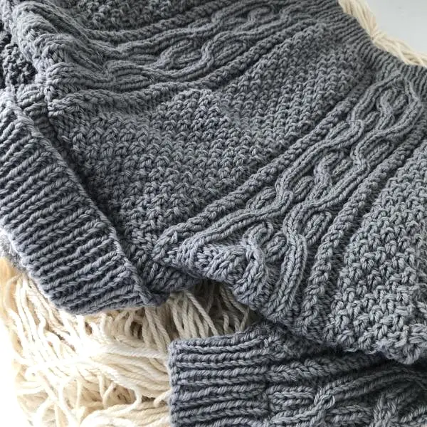 Baby Aran Jumper