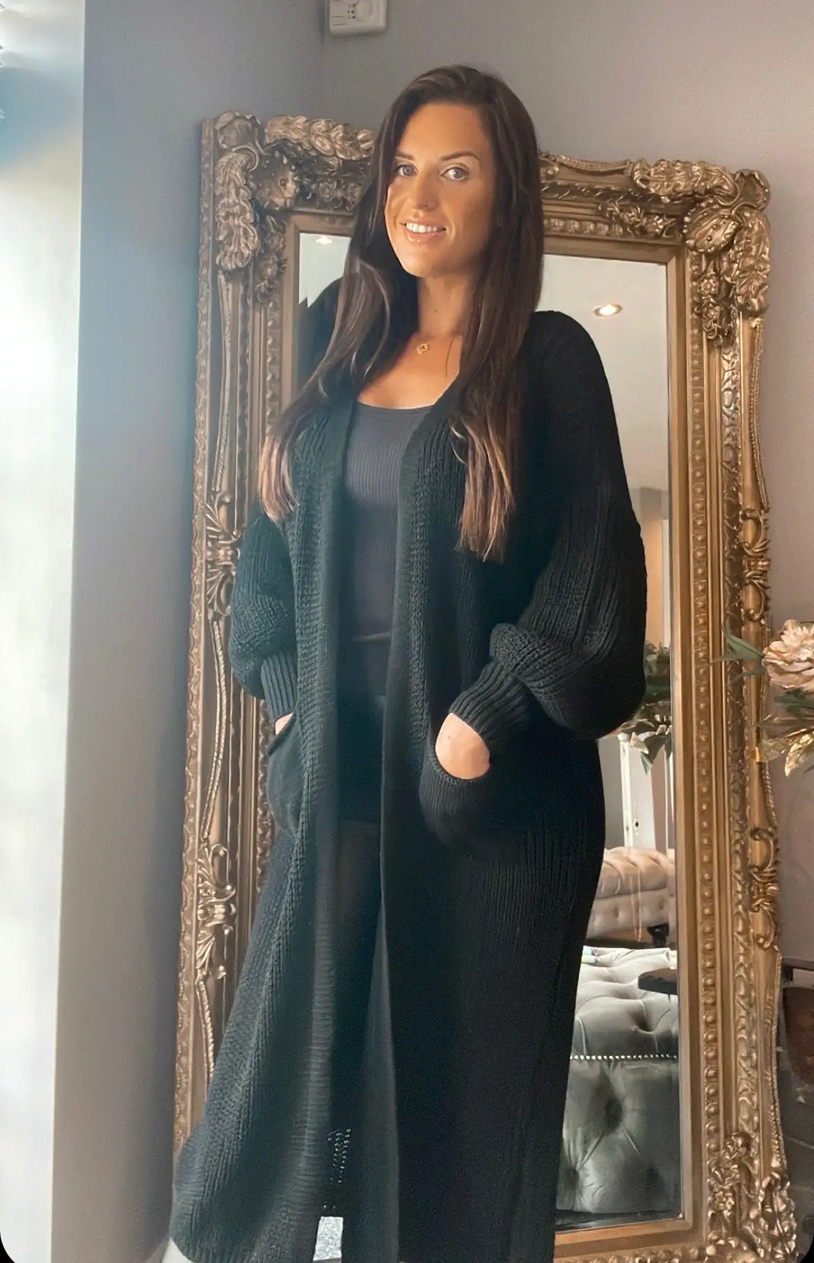 Baylie Black Cardigan