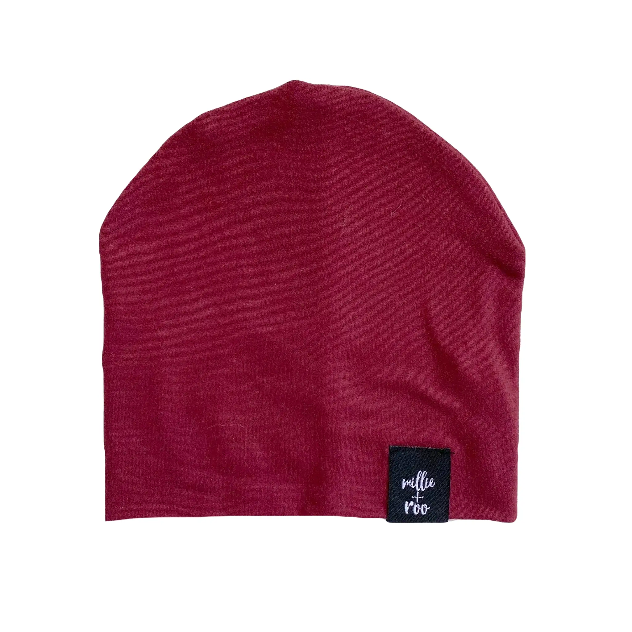 BEANIE- Mulberry French Terry