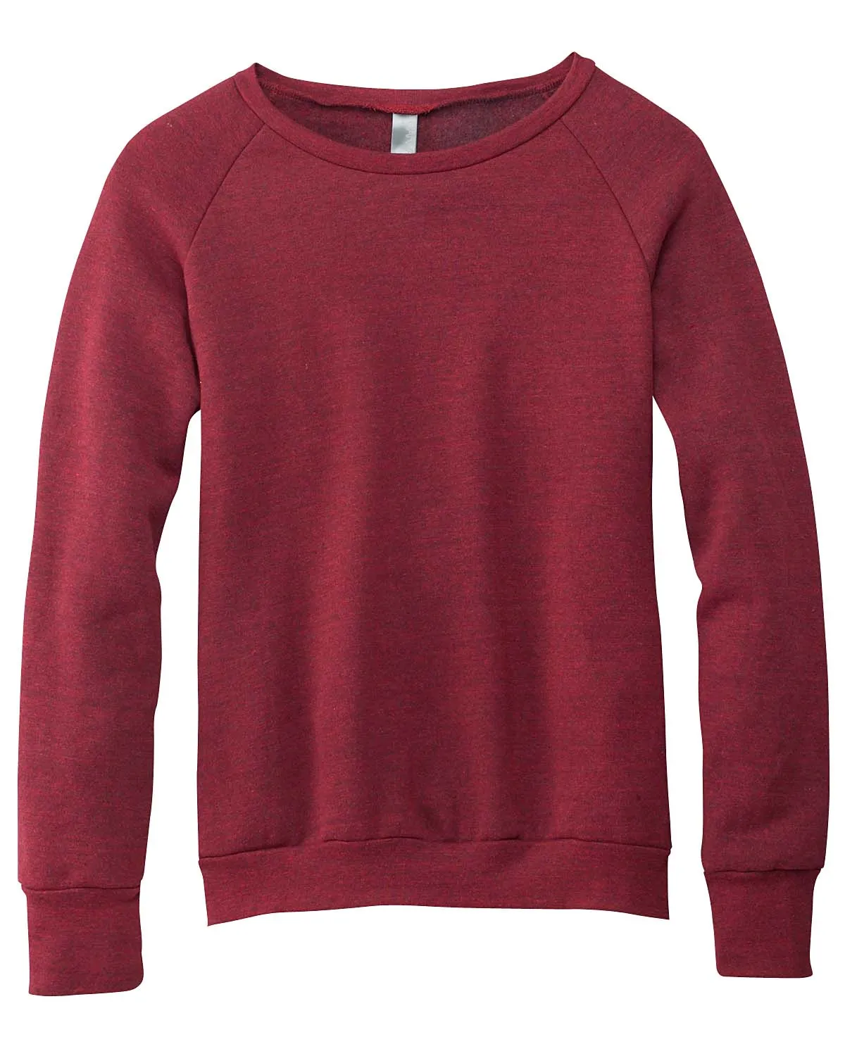 Bella + Canvas Unisex Sponge Fleece Crewneck Sweatshirt 3901 Cardinal Triblnd