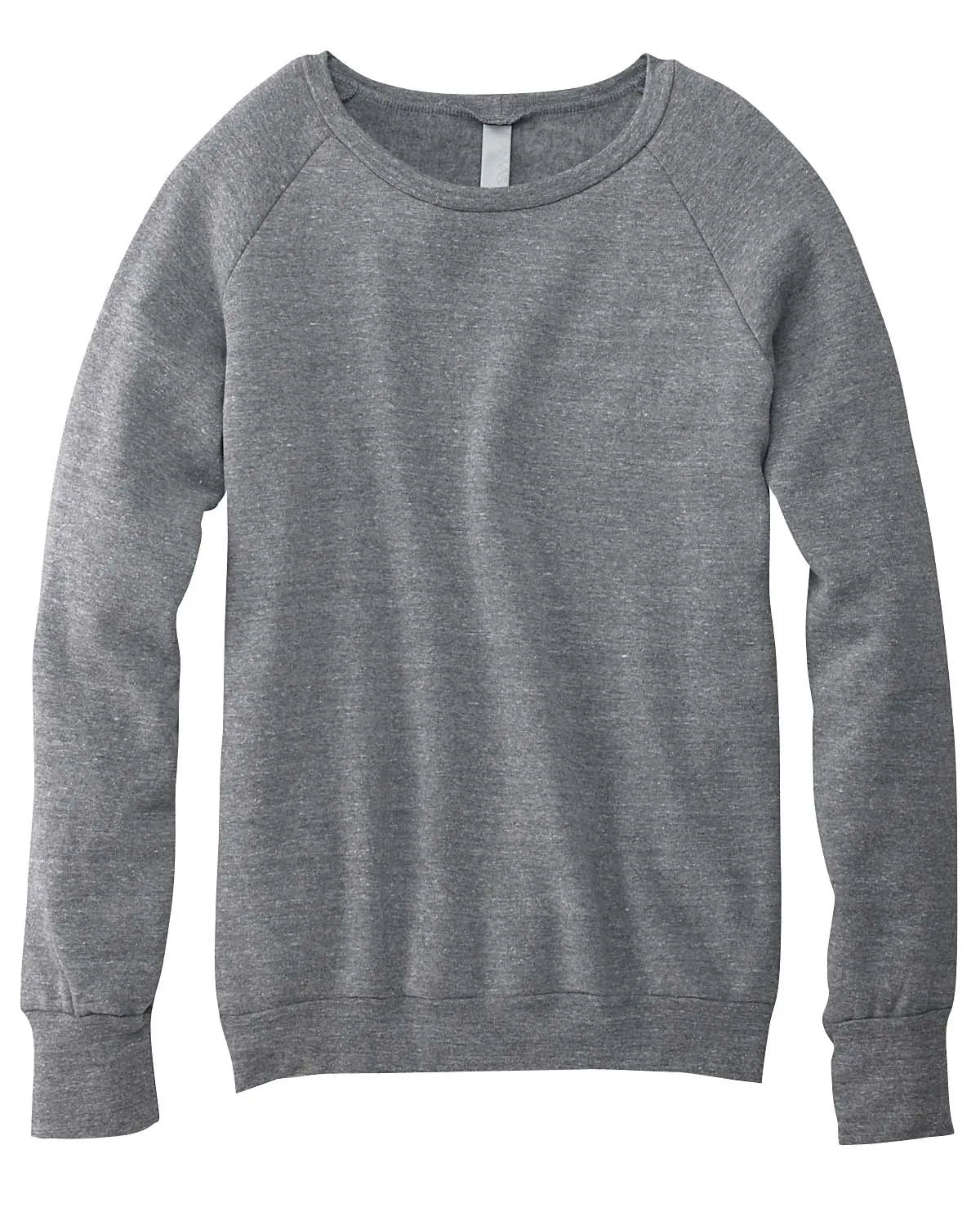 Bella + Canvas Unisex Sponge Fleece Crewneck Sweatshirt 3901 Grey Triblend