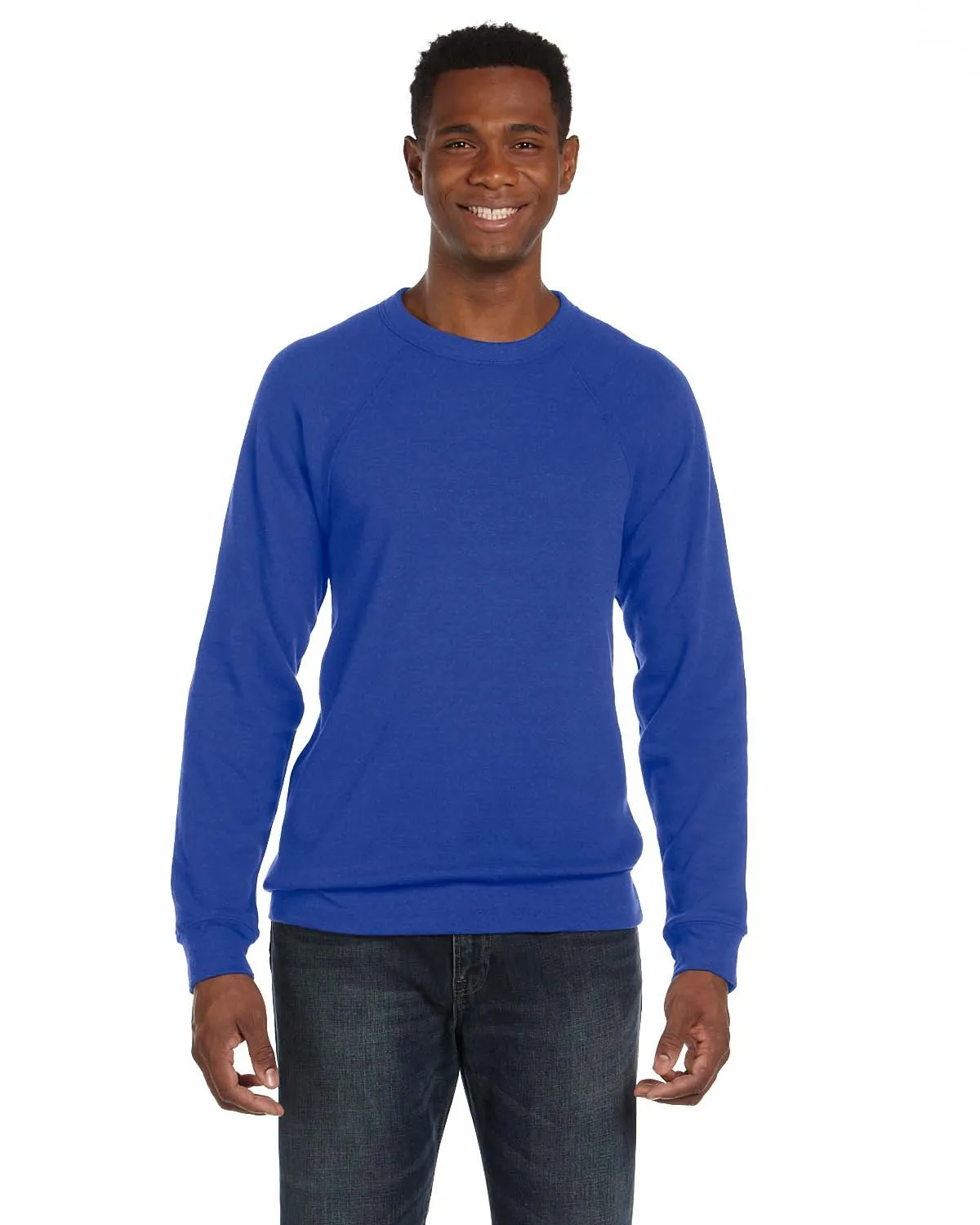 Bella + Canvas Unisex Sponge Fleece Crewneck Sweatshirt 3901 True Royal