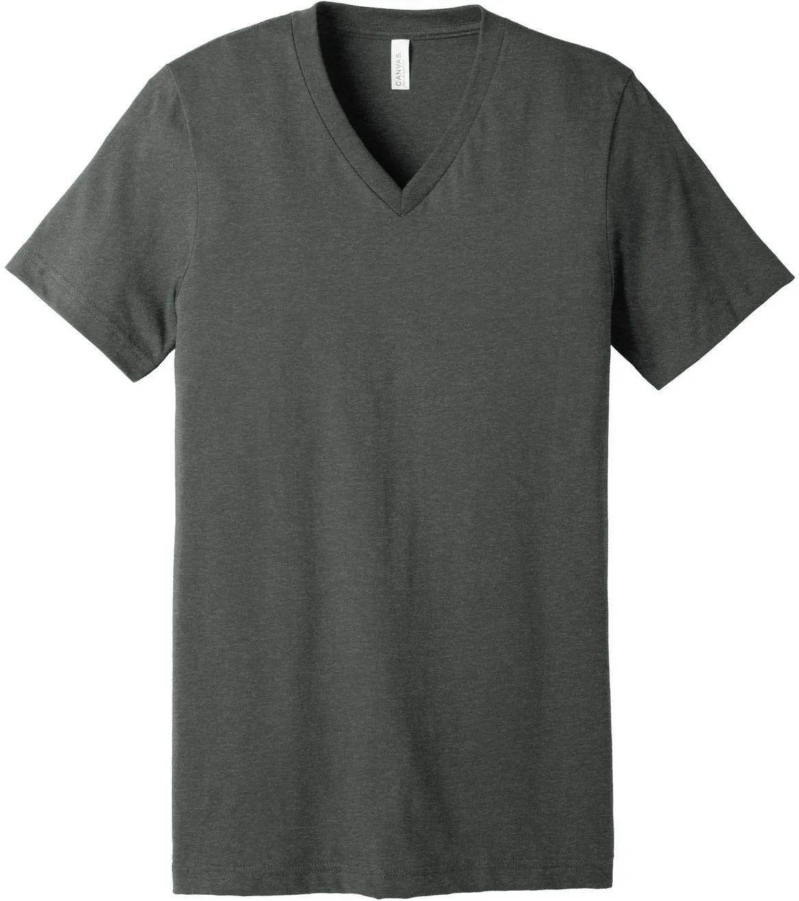 Bella+Canvas Unisex Heather CVC V-Neck Tee