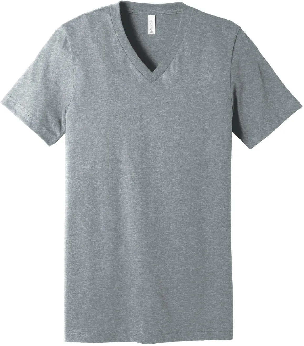 Bella+Canvas Unisex Heather CVC V-Neck Tee