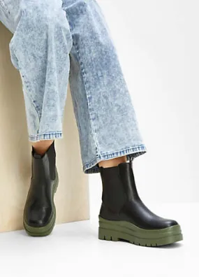 bonprix Platform Chelsea Boots