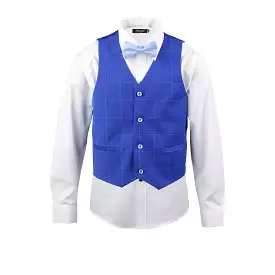 Boys Kingston Blue Vest