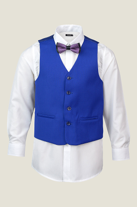 Boys Royal Blue Vest