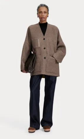 Canal Coat - Sencha/Light Brown