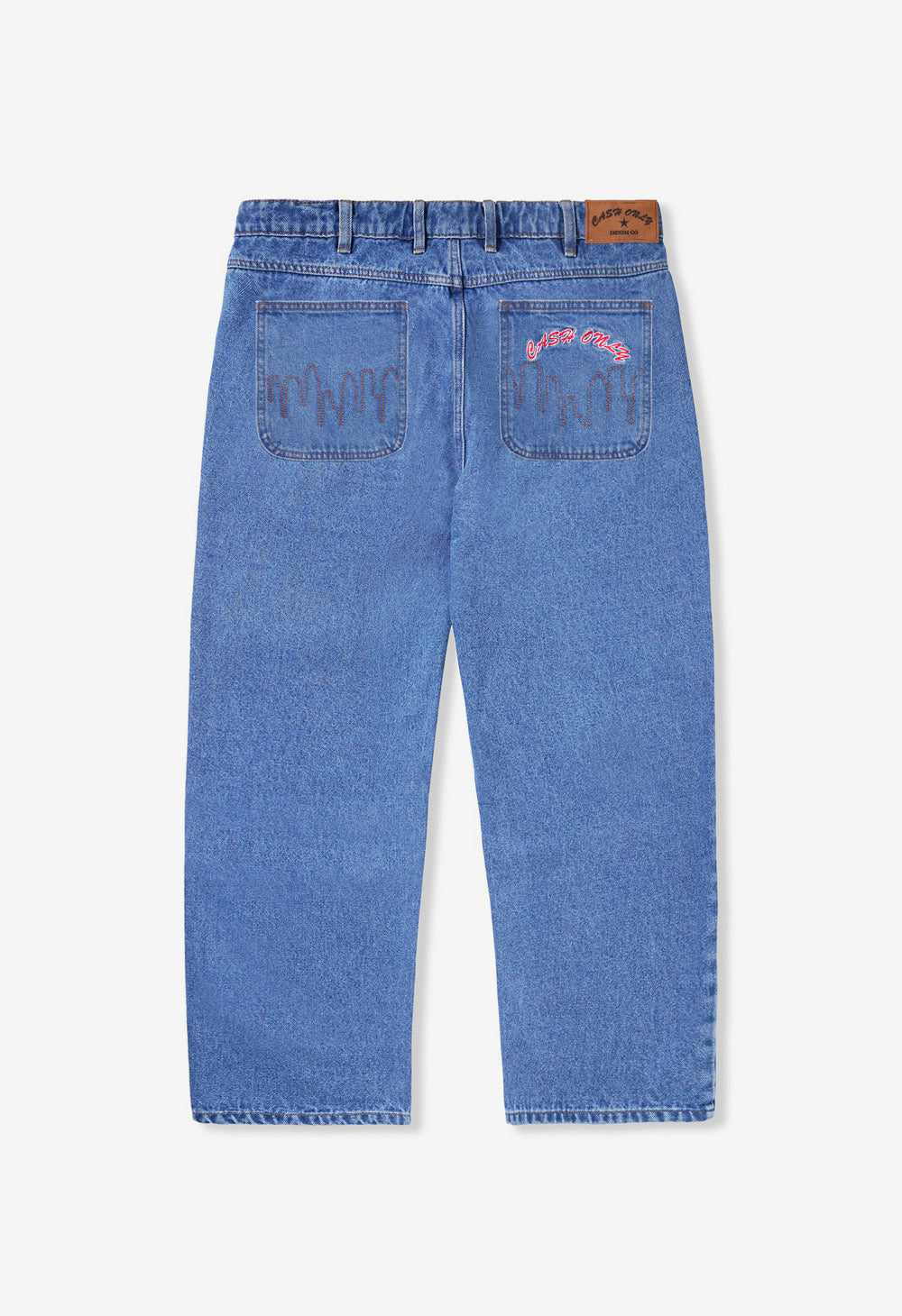 CASH ONLY BAGGY DENIM JEANS