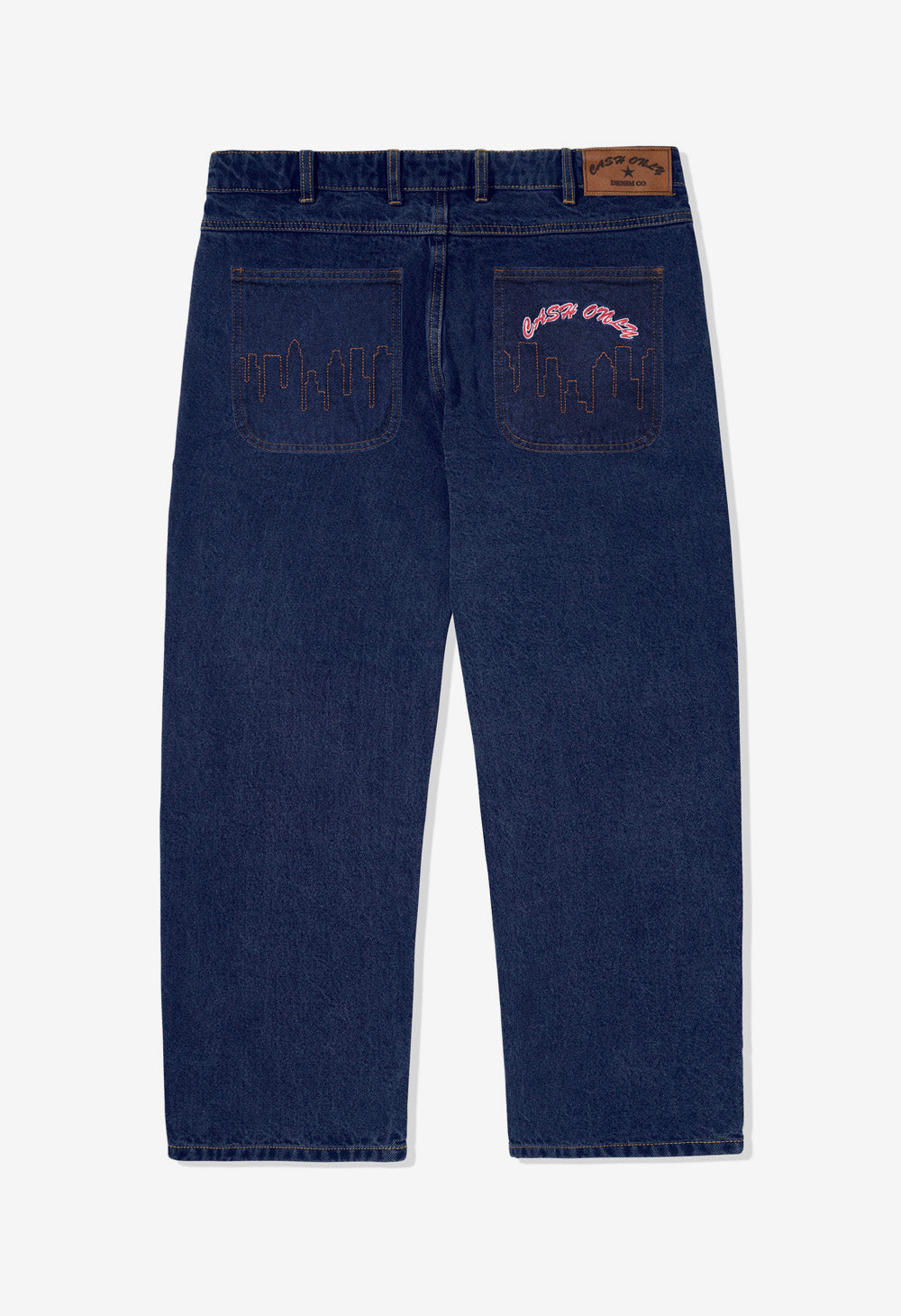 CASH ONLY Logo Baggy Denim Jeans