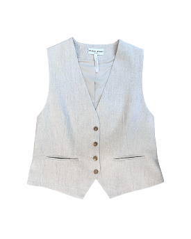 Cecilia Vest (Flax)