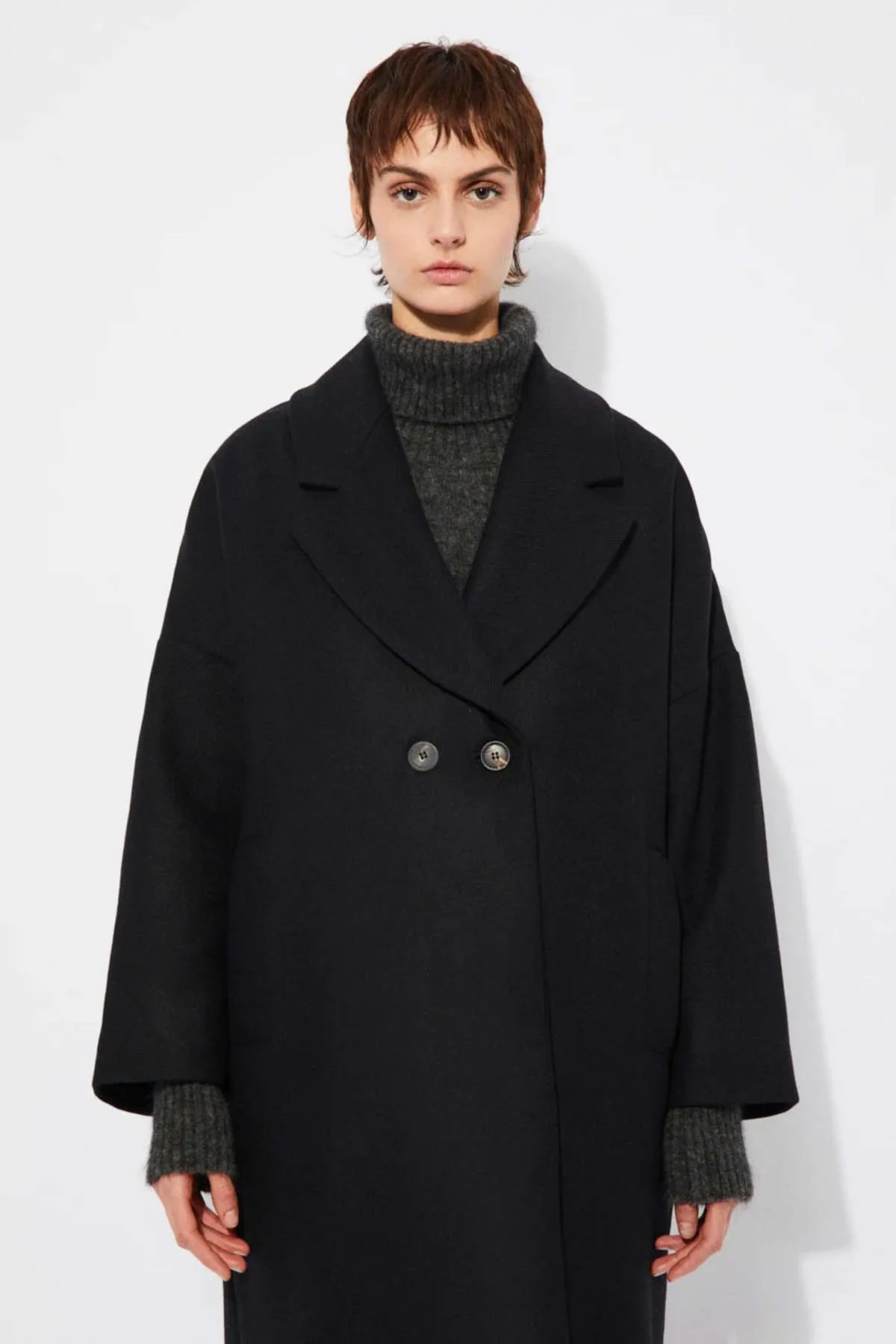 CEDAR COAT - BLACK