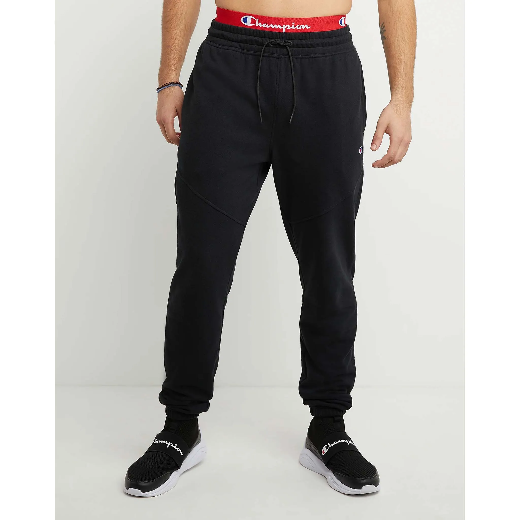 Champion Global Explorer French Terry pantalon jogger tissu bouclette homme