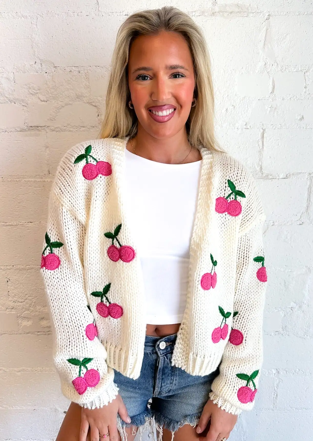 Cherry Picked Cardigan