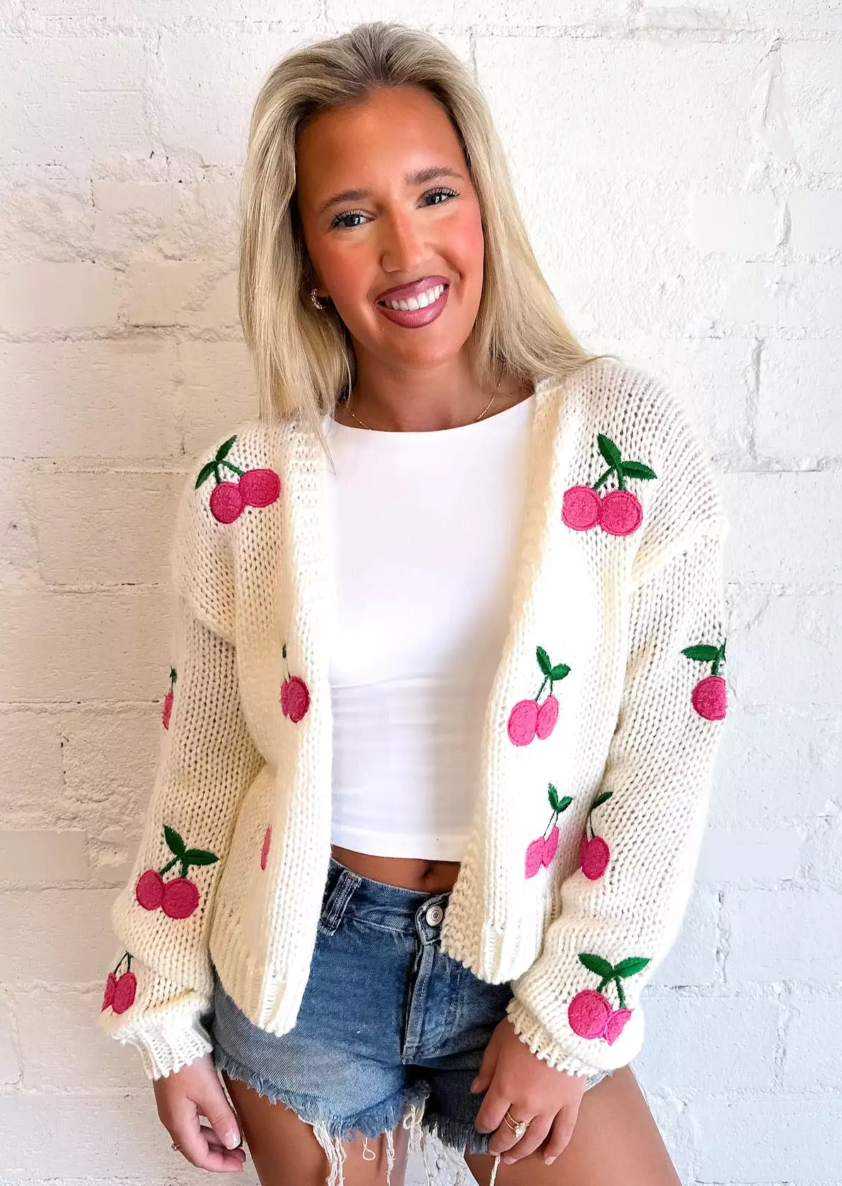 Cherry Picked Cardigan