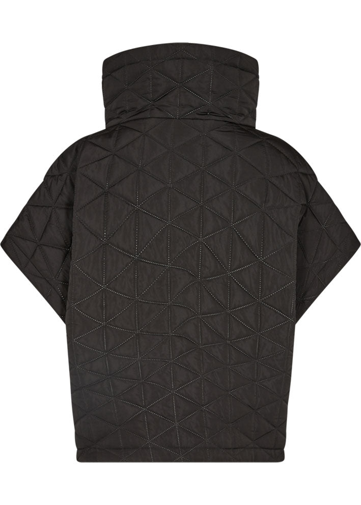 Copenhagen Muse Net Vatteret Cape Vest - Sort