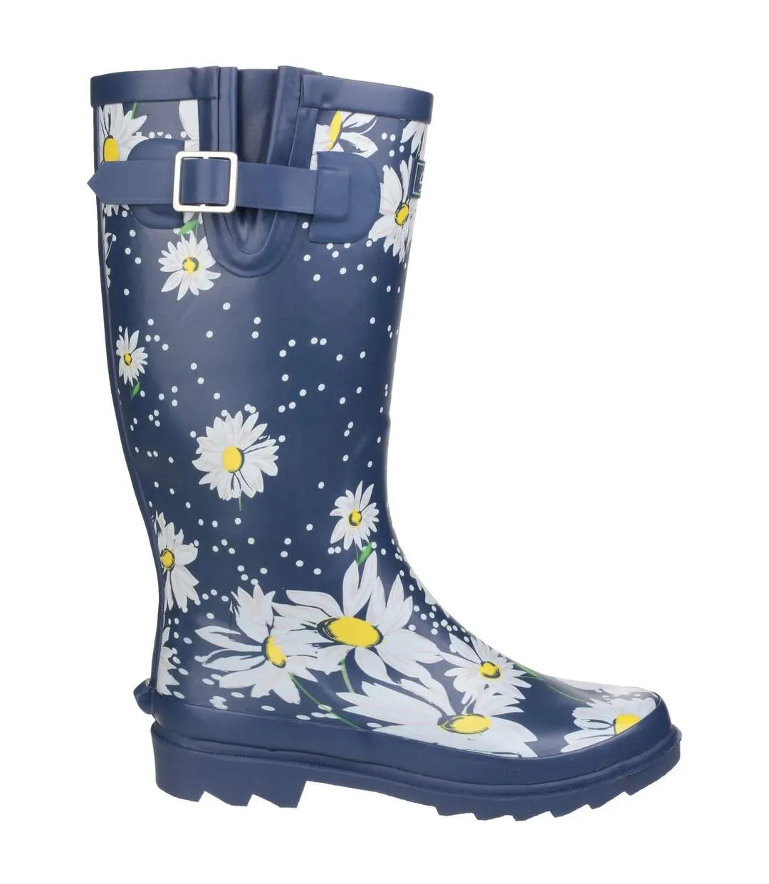 Cotswold Womens/Ladies Burghley Pull On Patterned Wellington Boots (Daisy) - UTFS3997