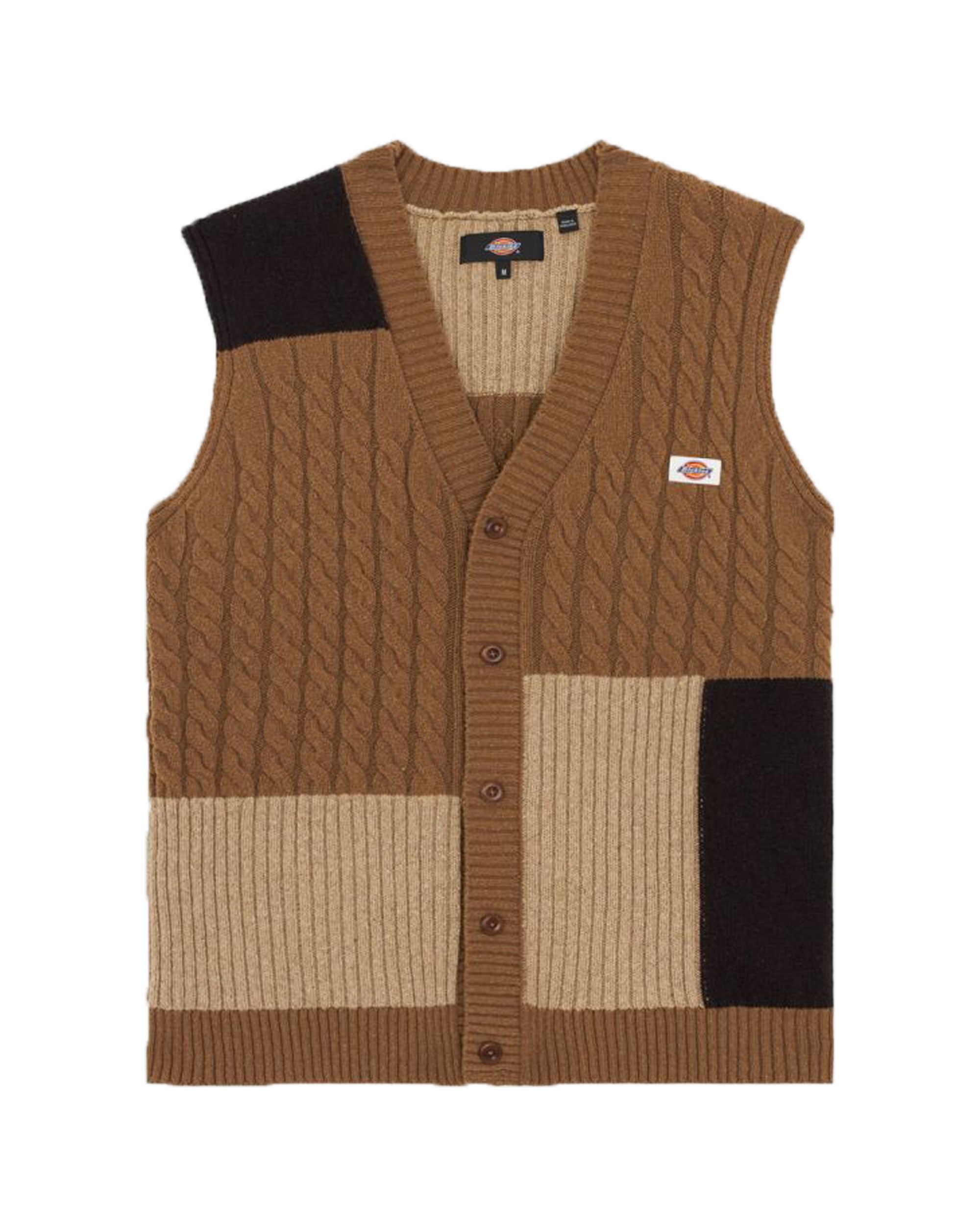 Dickies Lucas Patchwork Vest Black