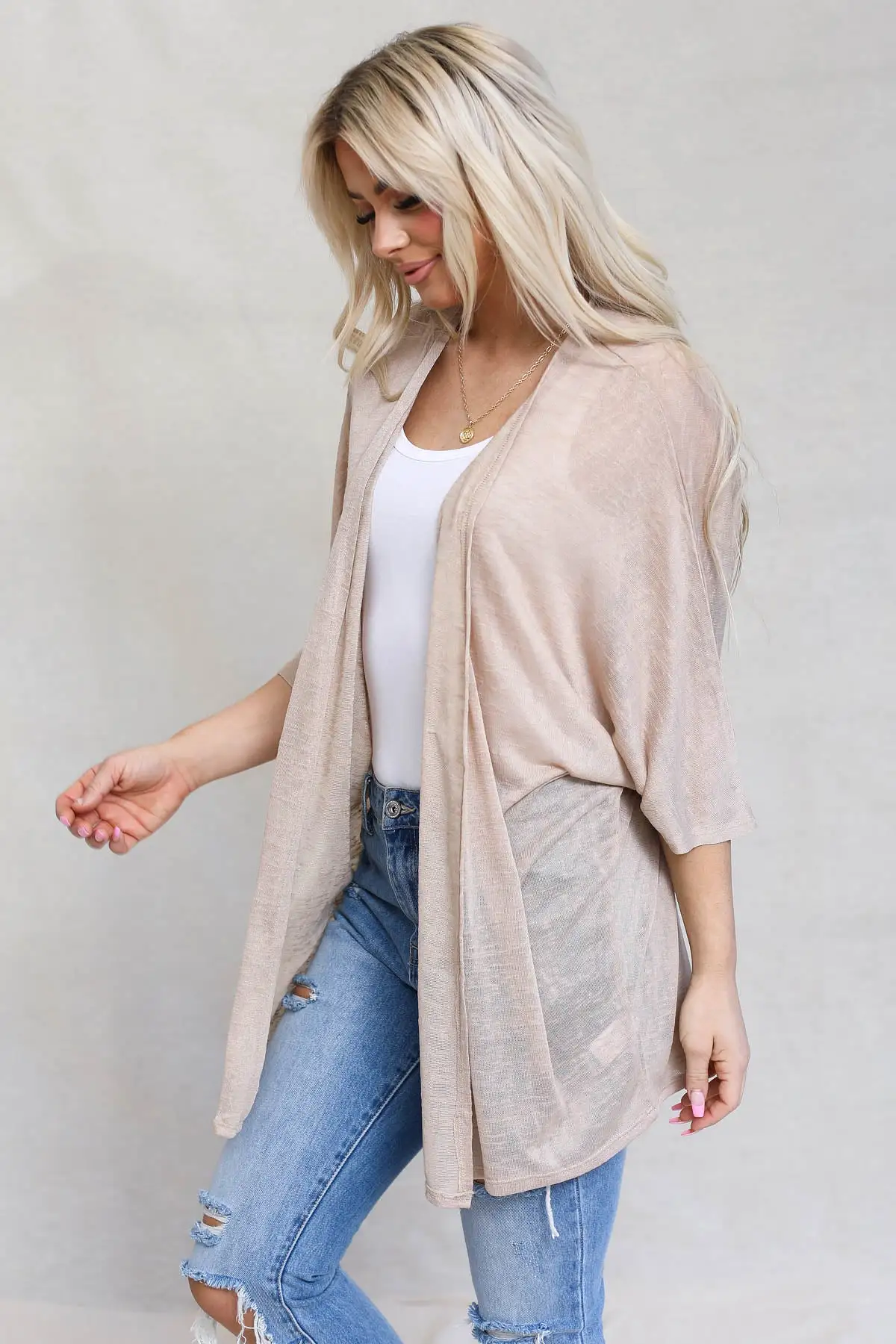 Dolman Open Cardigan