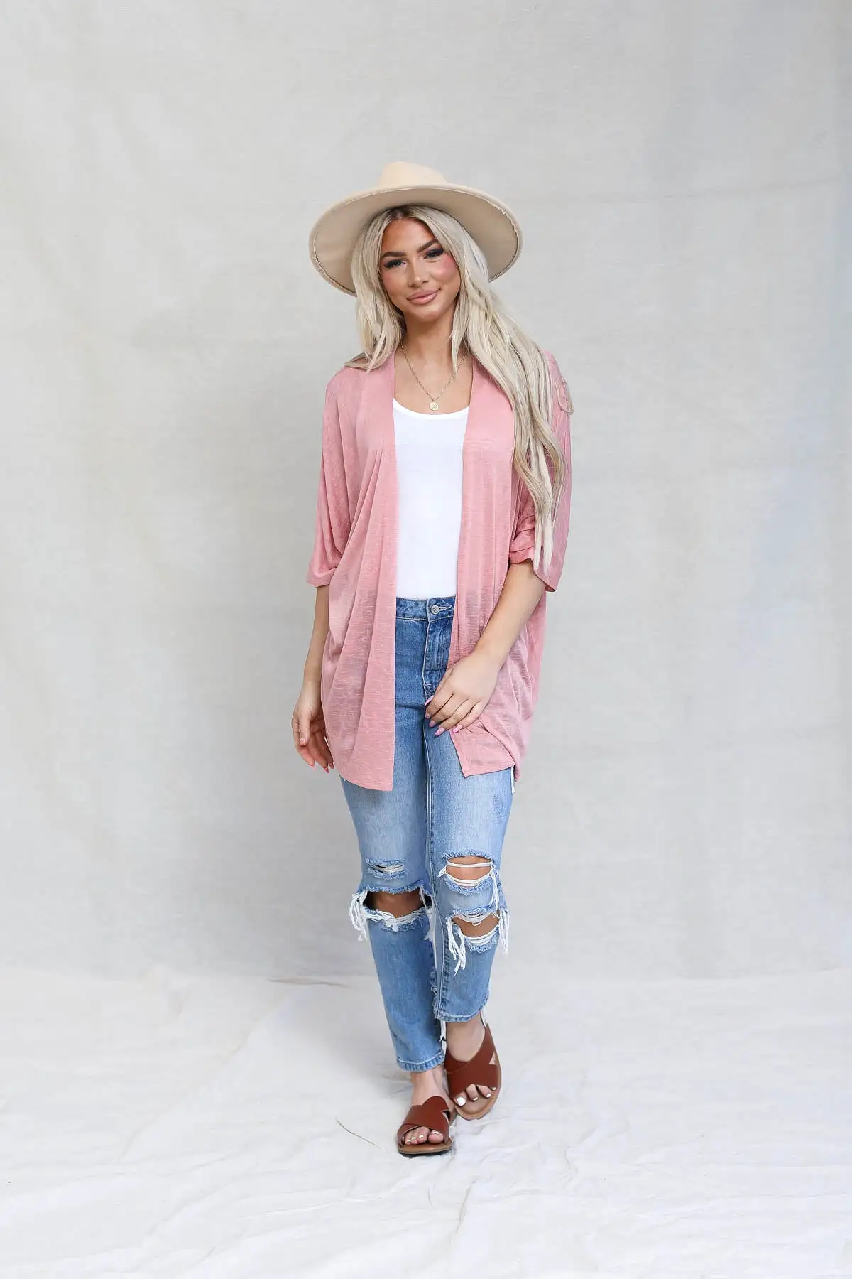 Dolman Open Cardigan