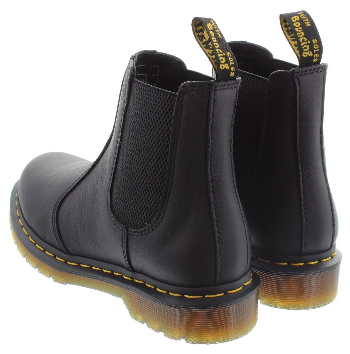 DR MARTENS Adults 2976 Virginia Chelsea Boots In Black