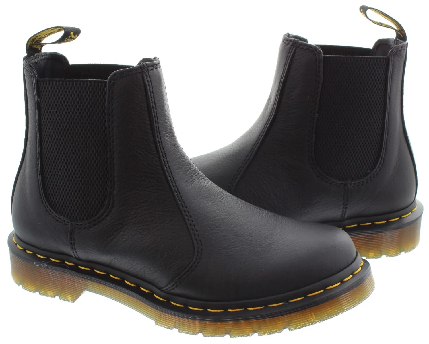 DR MARTENS Adults 2976 Virginia Chelsea Boots In Black