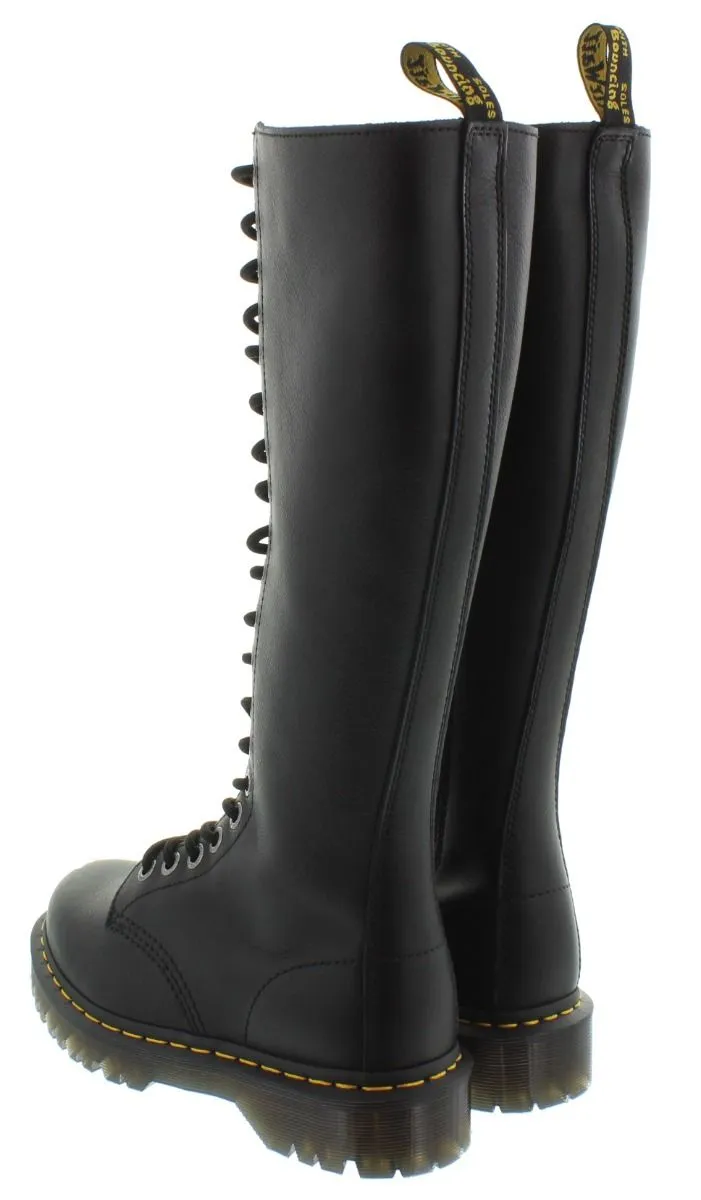 DR MARTENS Ladies 1B60 Bex Knee Boots In Black