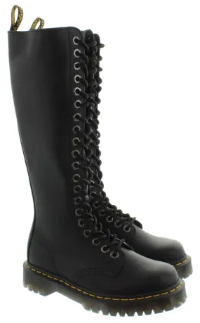 DR MARTENS Ladies 1B60 Bex Knee Boots In Black