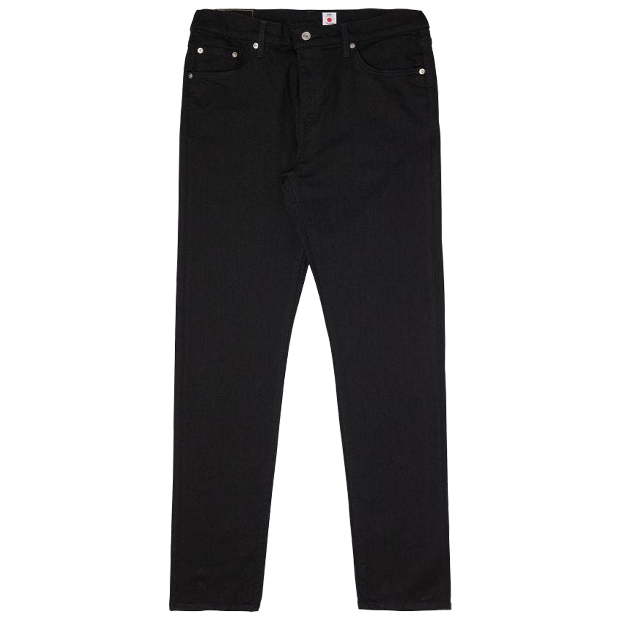 EDWIN Slim Tapered Jeans Black Rinsed Made in Japan