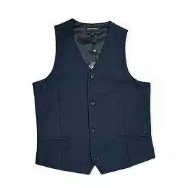 Emporio Armani Boys Navy Vest 6K4GJL