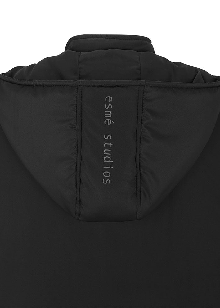 Esmé Studios Alexa Hood Vest - Black