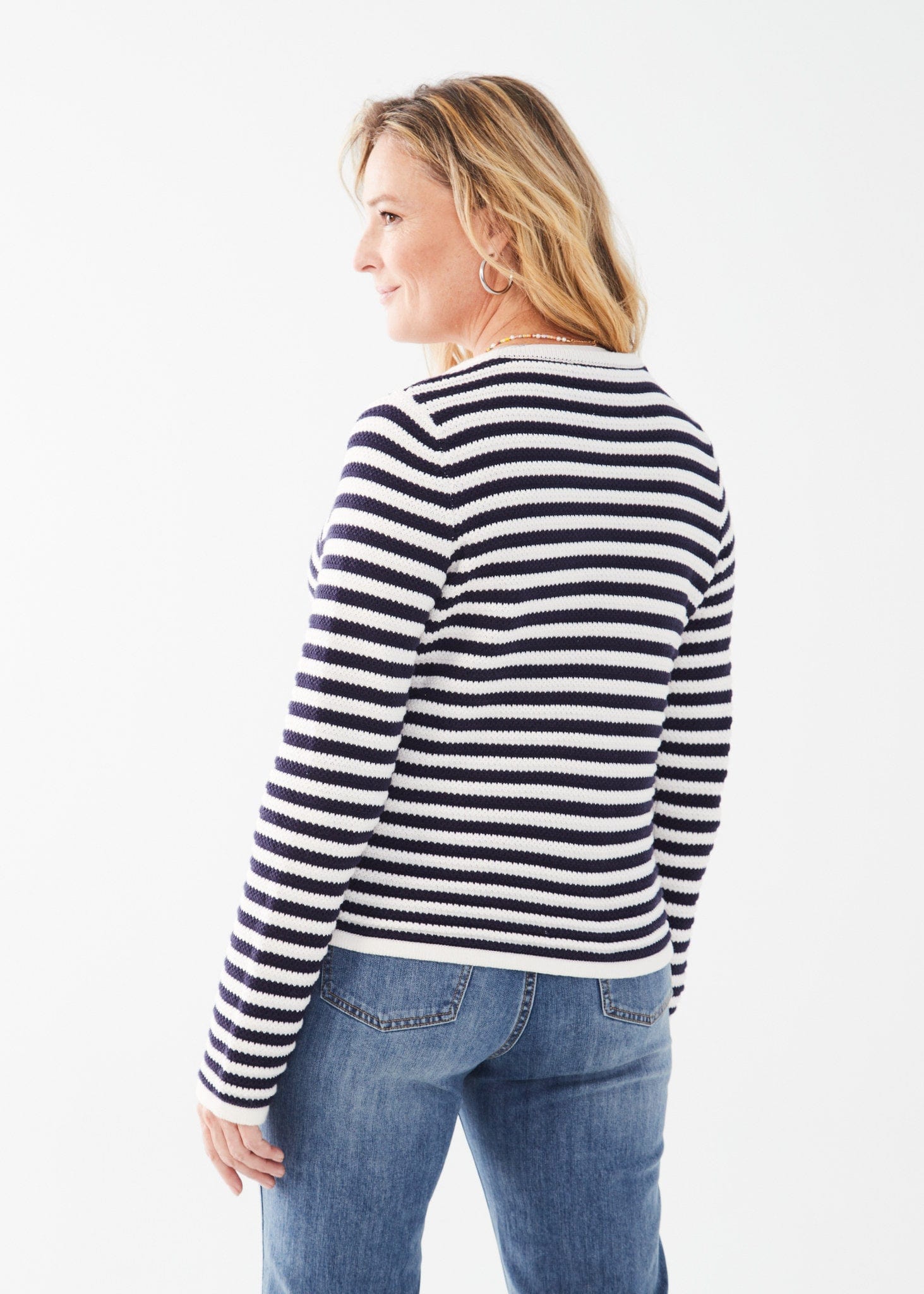 FDJ Stripe Cardigan - 1827314