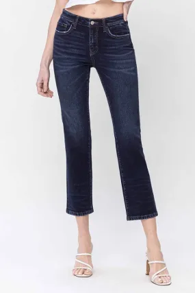 Flying Monkey Mid Rise Slim Straight Jeans