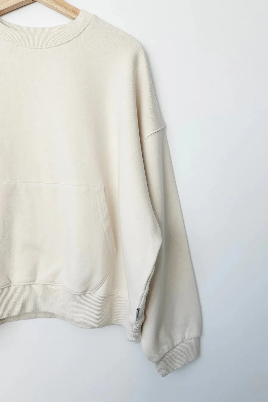 French Terry Poche Sweatshirt | Le Bon Shoppe