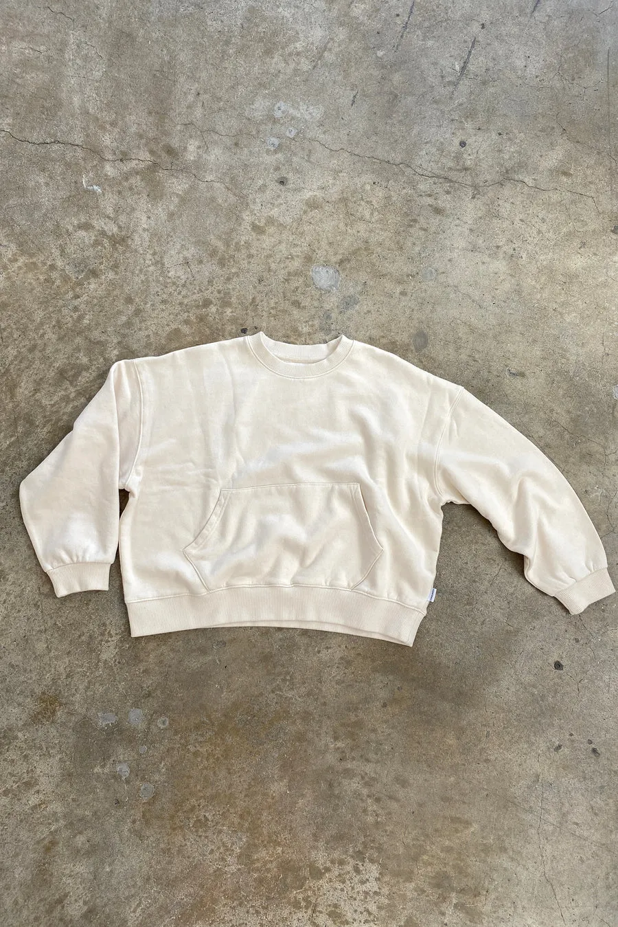 French Terry Poche Sweatshirt | Le Bon Shoppe