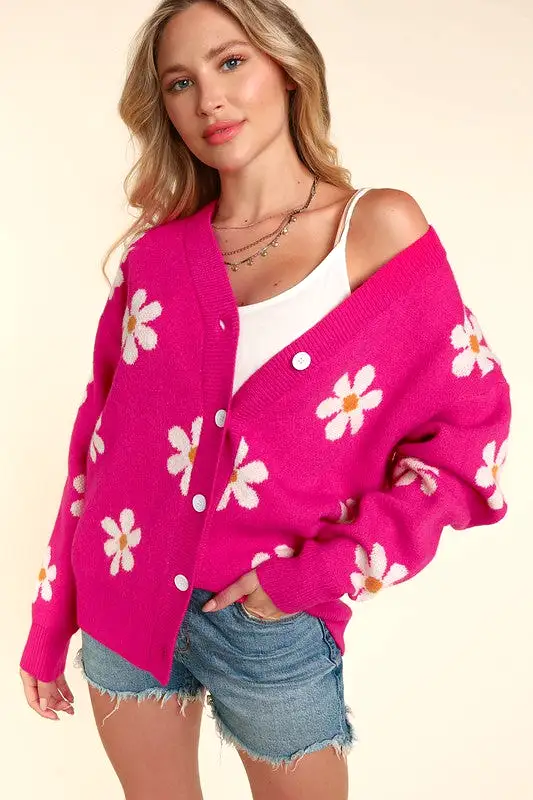 Fresh Start Daisy Cardigan