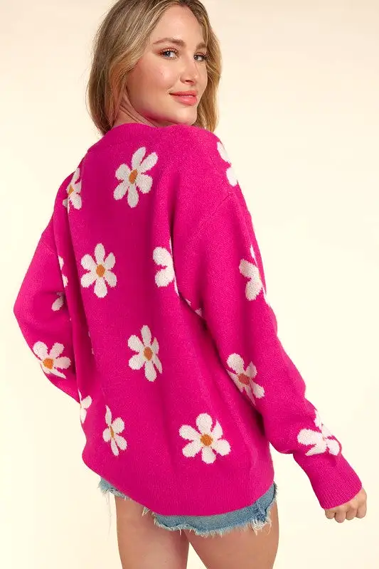 Fresh Start Daisy Cardigan