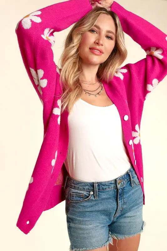 Fresh Start Daisy Cardigan