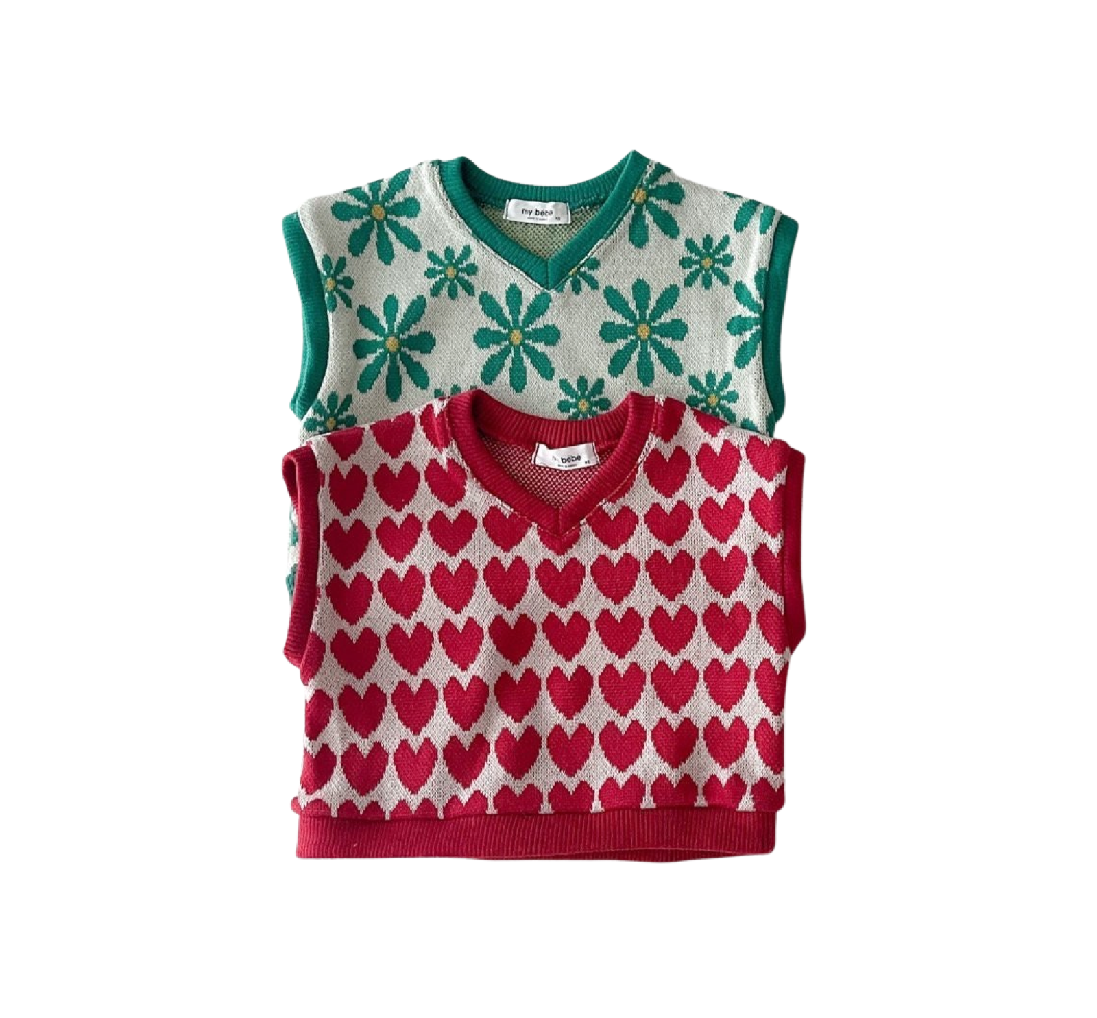 Groovy Knit Jacquard Vest