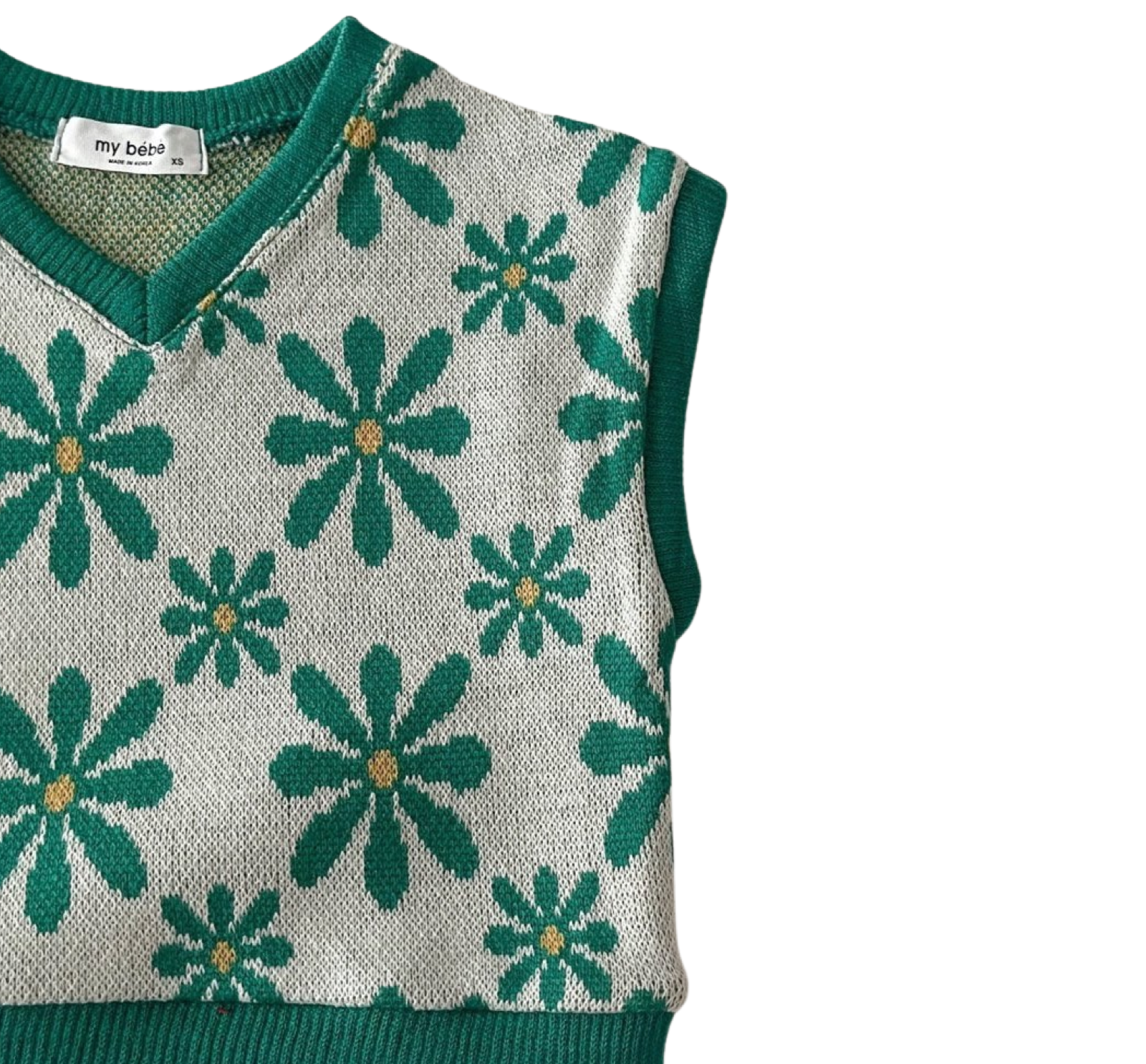 Groovy Knit Jacquard Vest