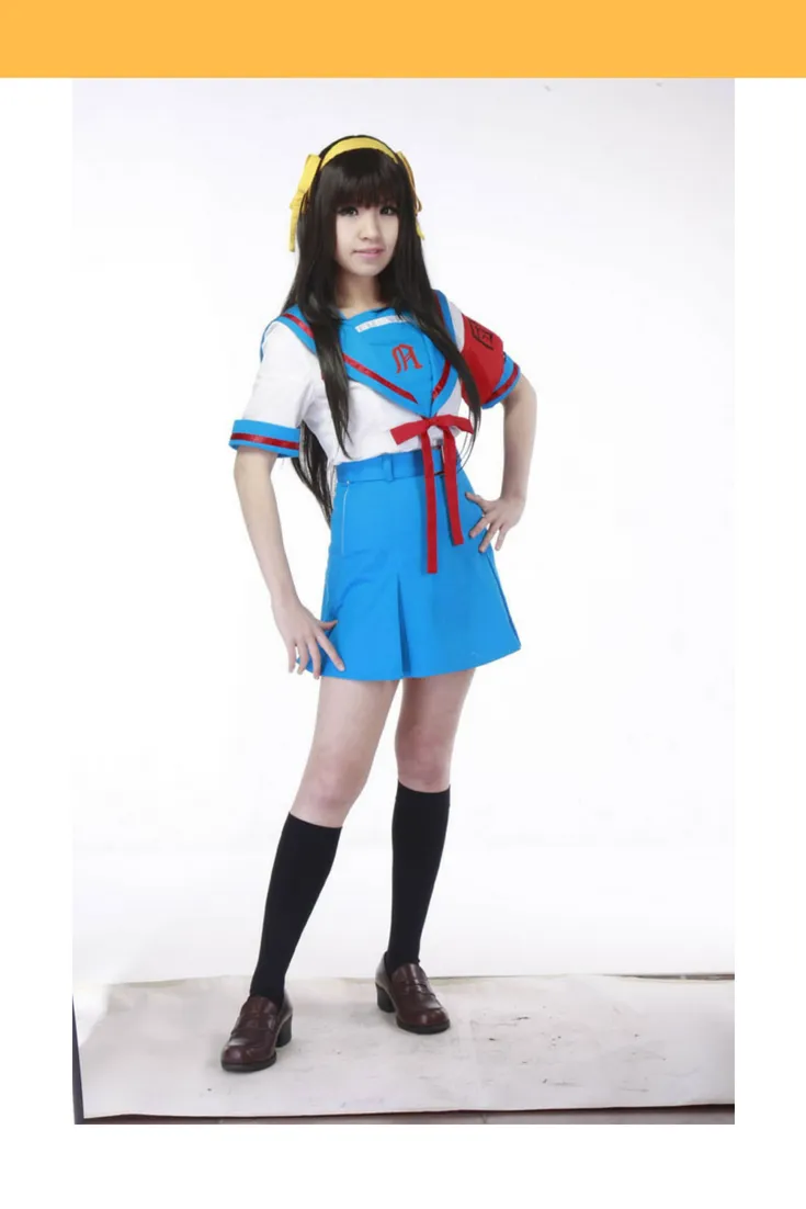 Haruhi Suzumiya North High Summer Cosplay Costume