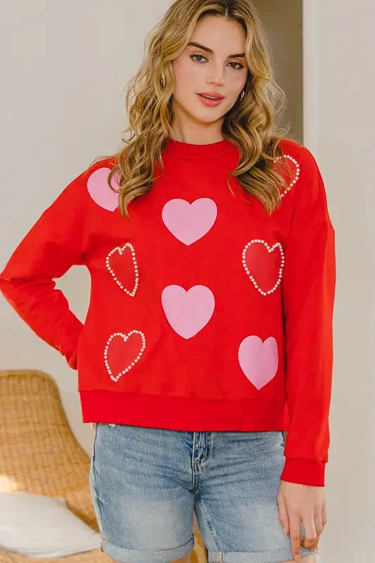 Hearts Of Love Sweatshirt