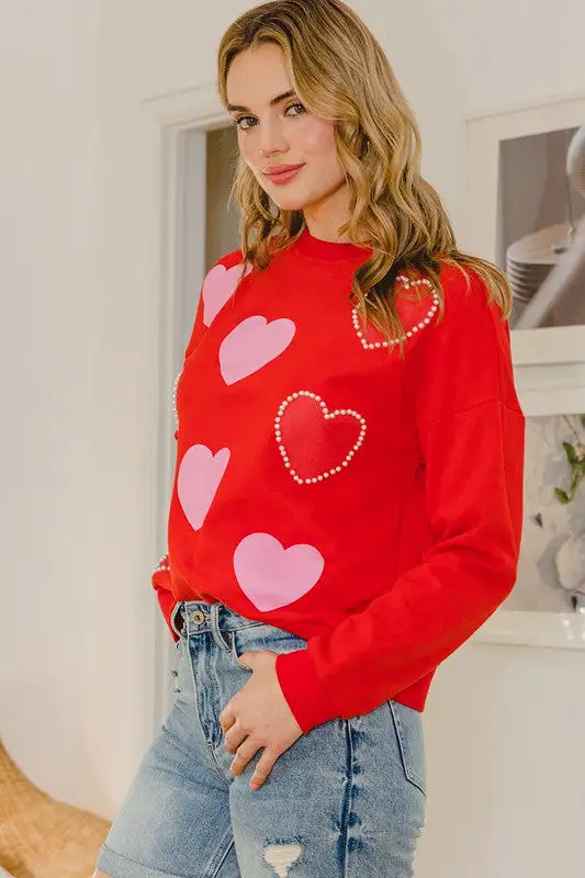 Hearts Of Love Sweatshirt