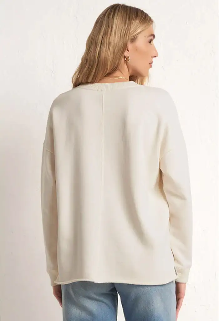 Hermosa Sweatshirt-Sandstone